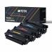 TCTK Toner Cartridges 508X CRG-040H 4-pack CMYK compatible with HP Color LaserJet Enterprise Flow MFP M577 M577c M577CM M577dn M577dnm M577f M577XM M577z, replaces CF360X